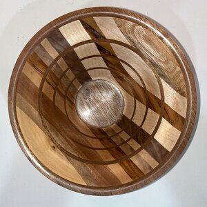 Board Style Segmented Turned Bowl